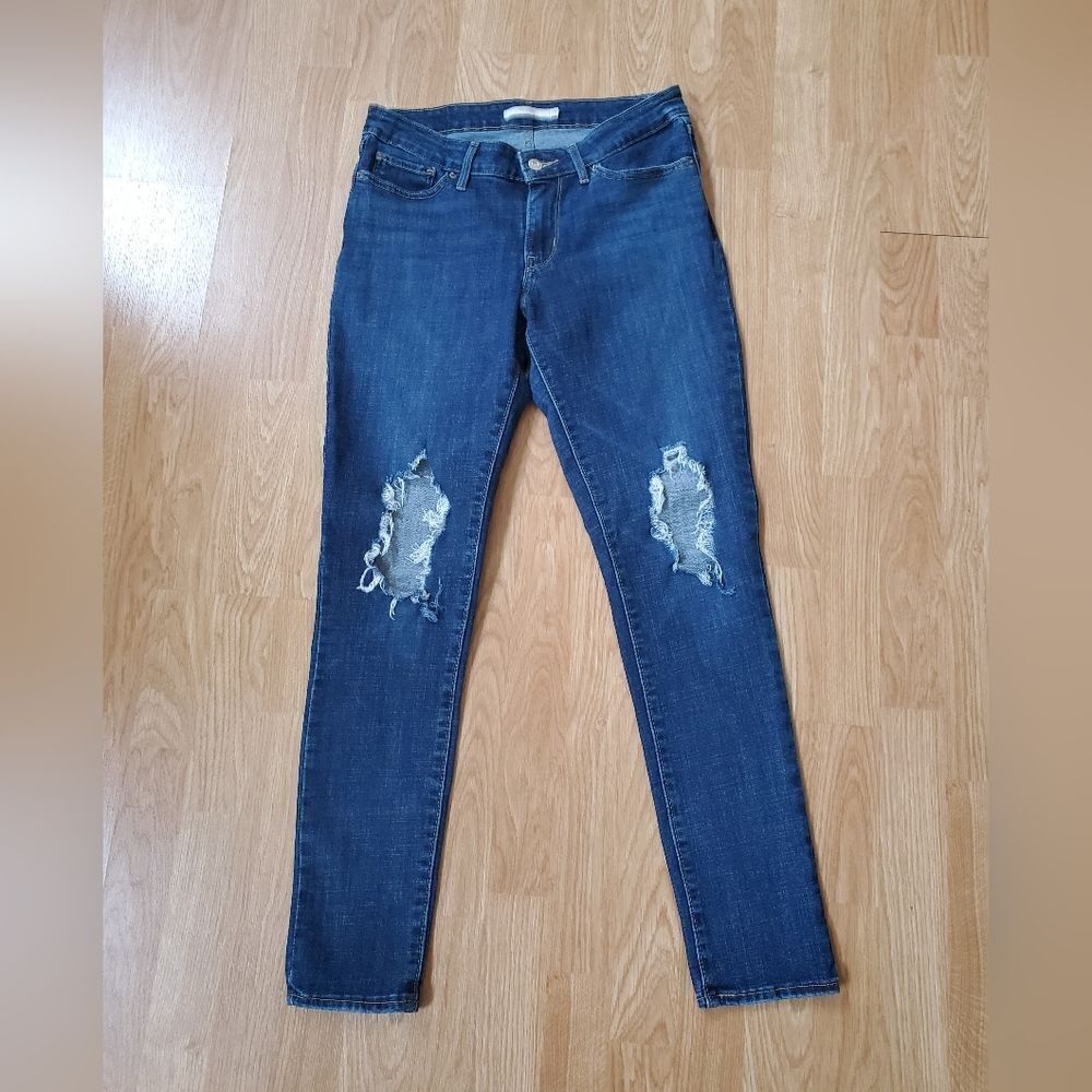 Levi’s 711 Skinny Stretch Denim Jeans Sz 29x29